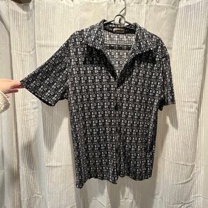 Y2K button down shirt